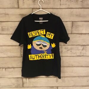 South Park Cartman Black Graphic Tee